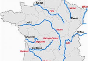 Major Rivers In France Map List Of Rivers Of France Wikipedia