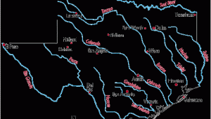 Major Rivers Of Texas Map Maps Of Texas Rivers Business Ideas 2013