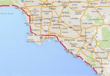 Malibu Beach California Map Driving the Pacific Coast Highway In southern California
