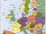 Malta On Europe Map Map Of Europe Maps Kontinente Europe Reisen Und Europa