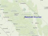 Mammoth Mountain Map California Mammoth Mountain Pra Vodce Po Sta Edisku Mapa Lokaca Mammoth