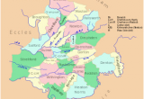 Manchester On Map Of England History Of Manchester Wikipedia