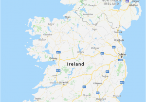 Map athlone Ireland Fun Fact the Republic Of Ireland Extends Further north Than