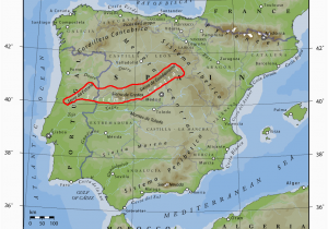 Map Avila Spain Iberisches Scheidegebirge Wikipedia