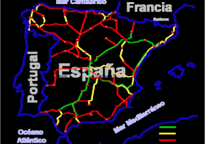 Map Avila Spain Spain Railways Skyscrapercity