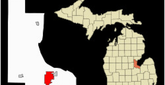 Map Bay City Michigan Bay City Michigan Wikipedia