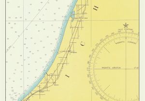 Map Benton Harbor Michigan Lake Michigan Map Eastern Shore Benton Harbor 1947 Products