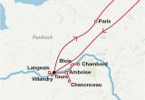 Map Blois France Schlosser Der Loire