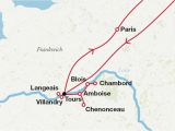 Map Blois France Schlosser Der Loire