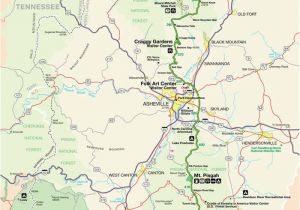 Map Boone north Carolina Blue Ridge Parkway Maps