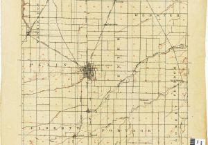 Map Bowling Green Ohio Ohio Historical topographic Maps Perry Castaa Eda Map Collection