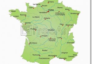 Map Brest France Free Map Of France