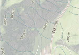 Map Carbondale Colorado Perham Creek Trail White River National forest Carbondale 4 2