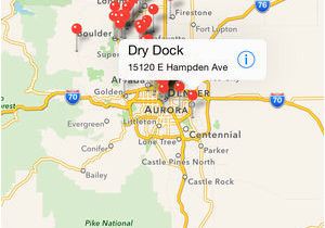 Map Centennial Colorado Colorado Beer tour On the App Store
