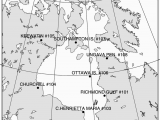 Map Churchill Canada Map Of the Hudson Bay Region Showing the Eight Sites for