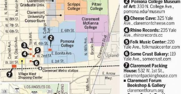 Map Claremont California 11 Best In Out Of the Neighborhood Images On Pinterest Things to