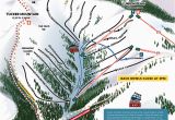 Map Colorado Ski areas Copper Winter Trail Map