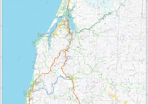 Map Coos Bay oregon orww Elliott State forest Maps