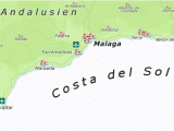 Map Costa Del sol Spain Malaga Urlaub Costa Del sol Hotel Pauschalreise