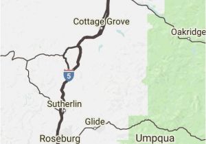 Map Cottage Grove oregon Map Of Oakridge oregon Secretmuseum