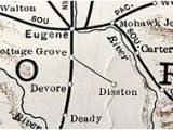 Map Cottage Grove oregon oregon Pacific and Eastern Railway Wikipedia