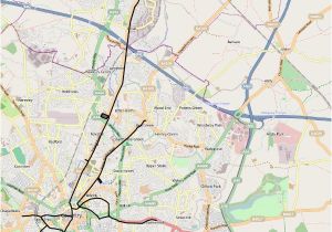 Map Coventry England Coventry Corporation Tramways Wikipedia