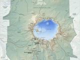 Map Crater Lake oregon Pin by Josh Pendgraft On Travel Scenery Pinterest Map Crater