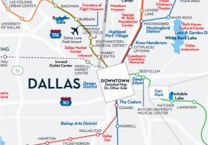 Map Dallas Texas Surrounding area Greater Dallas area Map