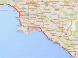 Map Dana Point California Driving the Pacific Coast Highway In southern California