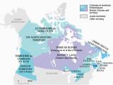 Map De Canada En Francais 1825 after the War Of 1812 Immigration to British north America Led