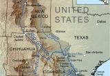 Map Del Rio Texas Pecos and Rio Grand River Systems Dr Prepper A Pecos River