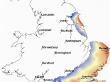 Map East Coast England Principal Aquifers In England and Wales Aquifer Shale and