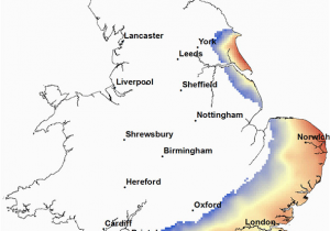 Map East Coast England Principal Aquifers In England and Wales Aquifer Shale and