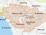 Map El Segundo California Maps Show Thomas Fire is Larger Than Many U S Cities Los Angeles