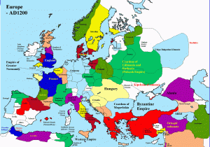 Map Europe 1200 tom Bacon tombacon59 On Pinterest