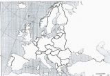 Map Europe 1750 Map Of the World Black and White Climatejourney org