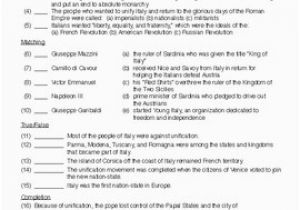 Map Exercise the Unification Of Italy Unification Of Italy World History Lesson 90 Of 150 Map Exercise