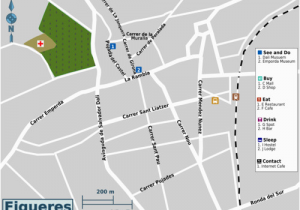 Map Figueres Spain Talk Figueres Travel Guide at Wikivoyage