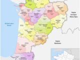 Map France Bordeaux Region Nouvelle Aquitaine Wikipedia