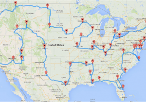 Map From Flint Michigan to Birmingham Alabama Computing the Optimal Road Trip Across the U S Dr Randal S Olson