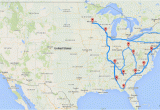 Map From Flint Michigan to Birmingham Alabama Computing the Optimal Road Trip Across the U S Dr Randal S Olson