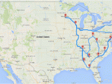 Map From Flint Michigan to Birmingham Alabama Computing the Optimal Road Trip Across the U S Dr Randal S Olson