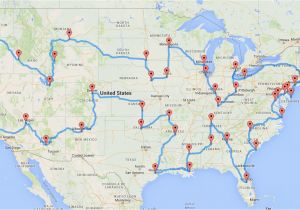 Map From Flint Michigan to Birmingham Alabama Computing the Optimal Road Trip Across the U S Dr Randal S Olson
