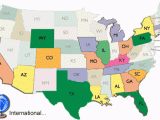 Map From Flint Michigan to Birmingham Alabama Sensory Learning