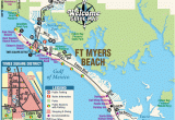 Map From Michigan to Florida Ft Myers Beach Street Map Map Of fort Myers Beach Florida