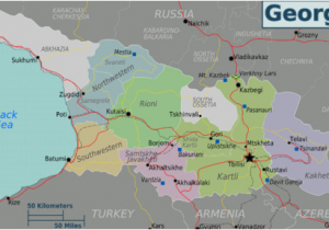 Map Georgia Russia Georgia Country Travel Guide at Wikivoyage