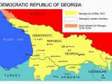 Map Georgia Russia sochi Conflict Wikipedia