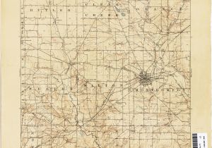 Map Holmes County Ohio Ohio Historical topographic Maps Perry Castaa Eda Map Collection