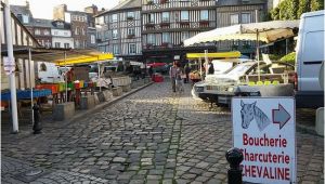 Map Honfleur France Blick Aus Der Kirchtur Auf Den Bunten Markt Picture Of