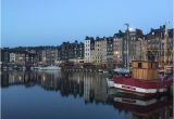 Map Honfleur France Moon Setting and Sunrise One Hour Later Picture Of Le
